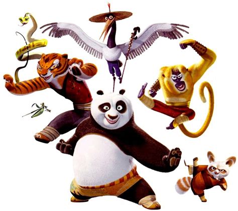 kung fu panda main characters